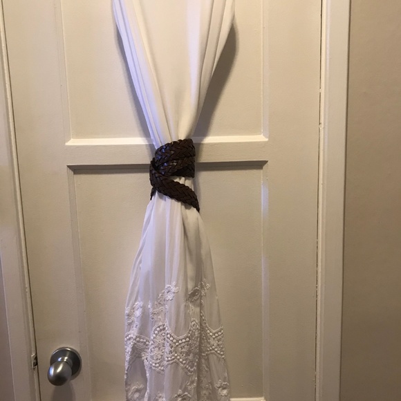 Show Me Your MuMu White Boho Maxi Dress - Size M - Picture 6 of 6